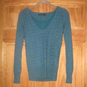 The Limited Green V Neck Sweater & Matching Tank Top
